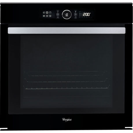 Cuptor incorporabil Whirlpool AKZM 8480 NB, 6th sense, Electric, 73 l, MF 16, Pirolitic, Negru
